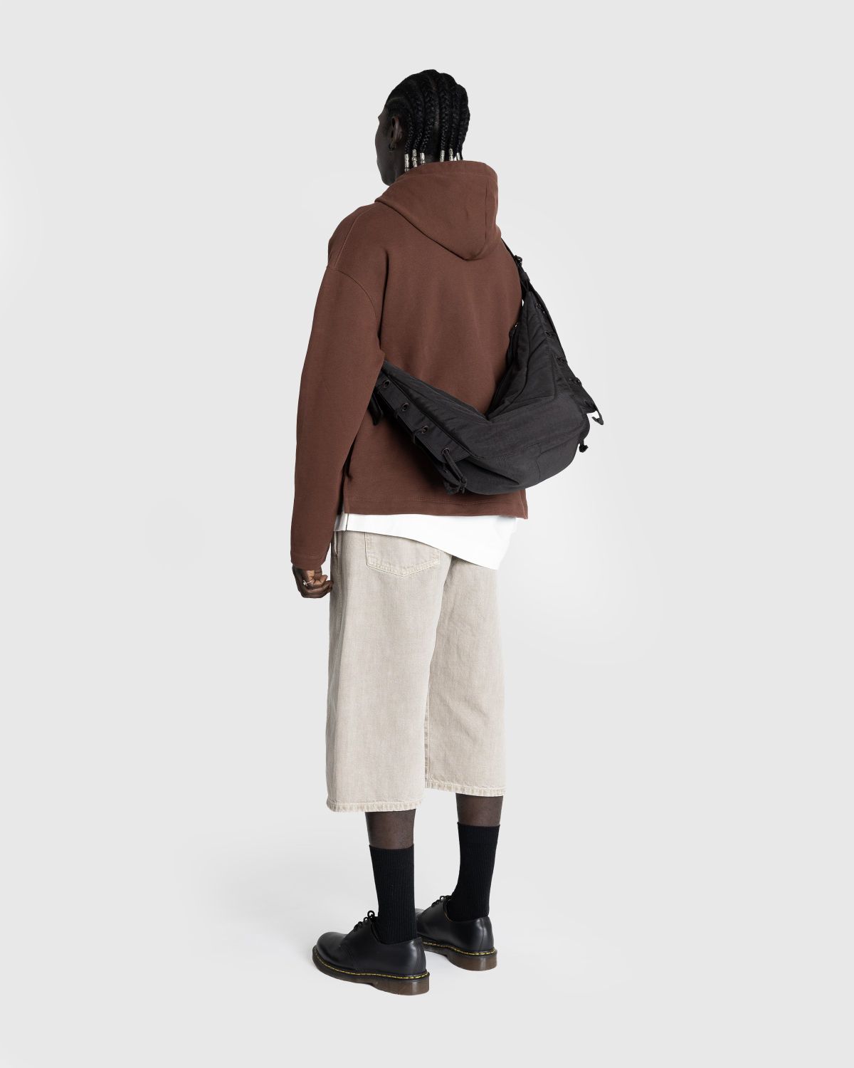 Lemaire – Medium Soft Game Bag Dark Chocolate